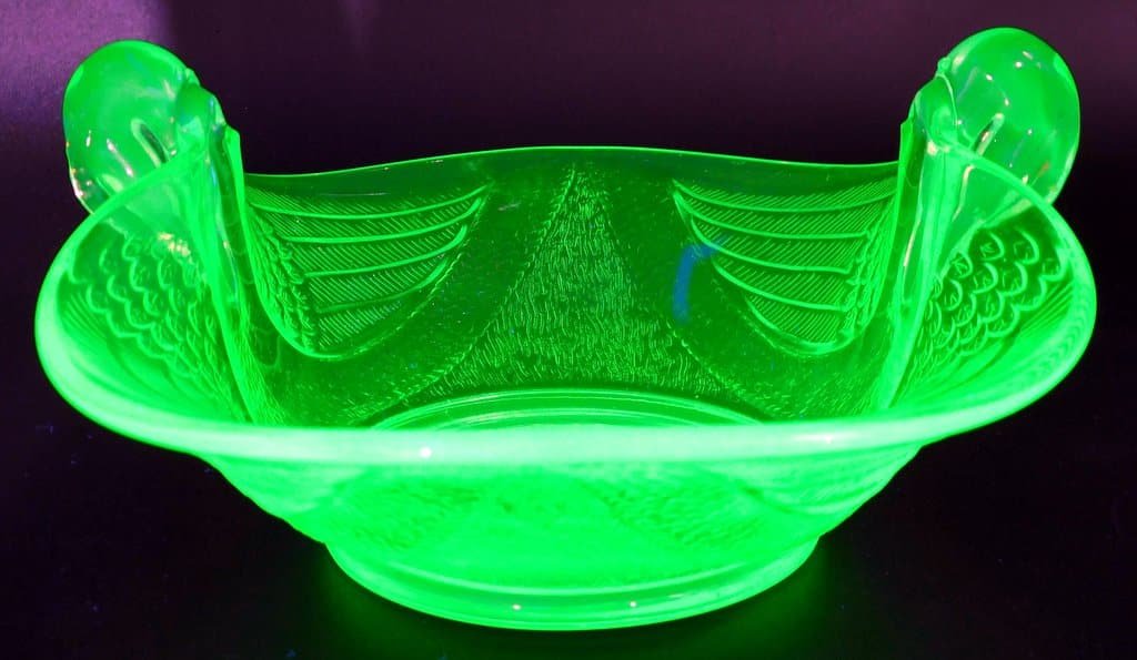 Uranium glass